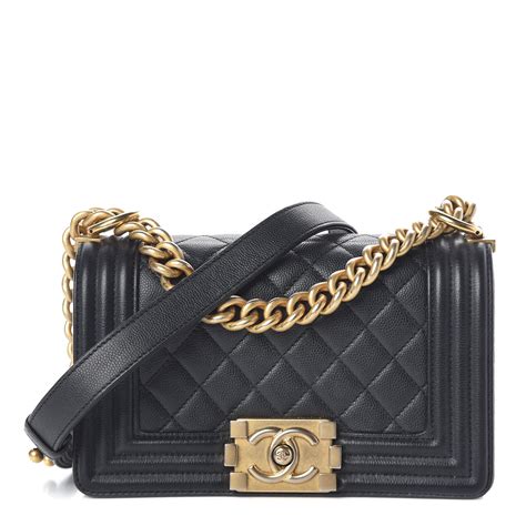 chanel boy bag small caviar|BOY CHANEL .